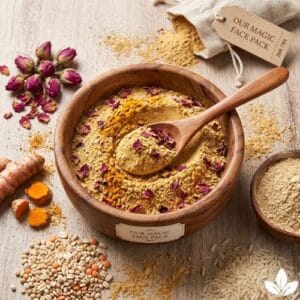 facepack for glowing skin homemade