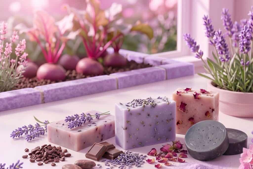 organic beetroot soap